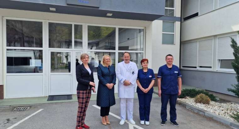 Predsjednica Federacije BiH Lidija Bradara boravila u posjeti našoj bolnici